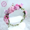 Jialan Flower Ring's new handcrafted Japanese and Korean forest-themed flower ring headwear, travel and photo headwear Item Picture